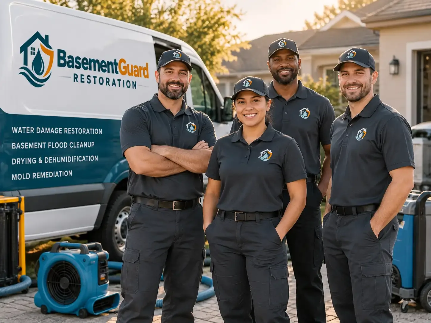 Basement Water Damage Restoration company in Sadler, TX